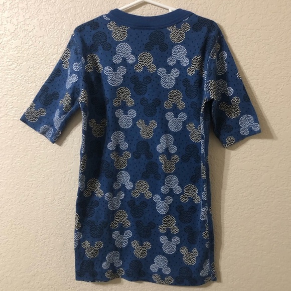 Hanna Andersson Disney Mickey Mouse Organic Cotton Shorts Pajamas Blue - Size 12 - Picture 6 of 8
